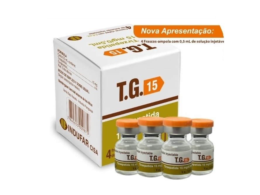 T.G 15MG 4 AMPOLAS